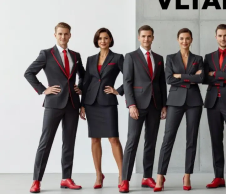 Profesionální tým moderátorů a hostitelů Vltarix připravený na večerní program